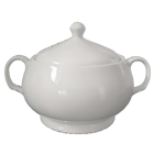 Waza porcelanowa biała 3 L Porcelana Bogucice