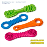 Zabawka gryzak dla średnich i dużych psów, oryginalne kształty, nietoksyczne tworzywo, wymiary: 24 x 11 cm