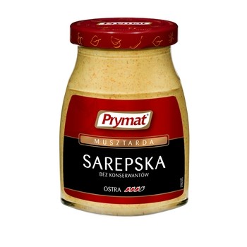 Musztarda sarepska Prymat 180 g Musztarda sarepska Prymat 180g