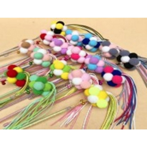 Zabawka dla kota "Wędka z pluszową zabawką", długość wędki 40 cm