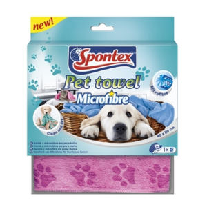 Spontex Pet Towel 40 x 80 cm ręcznik dla zwierząt