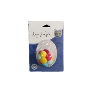 Zabawka dla kota tęczowy kłębek , Le pupi