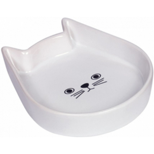 Miseczka ceramiczna dla kota, 200 ml, biała, 13x16x3 cm 1768524451306-50491-3-f2qfdk8.png