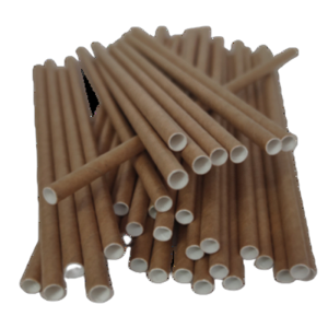 Słomki papierowe, kolor kraft -opakowanie 100szt. HORECA POLSKA