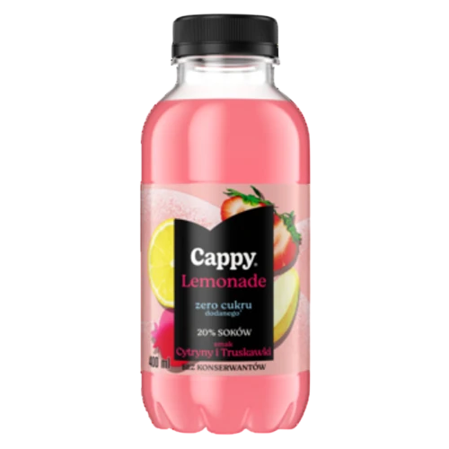 Cappy Lemonade o smaku Cytryny i Truskawki 400 ml a4b083c8fd8ca20e6c5f82bbe7352b45.png