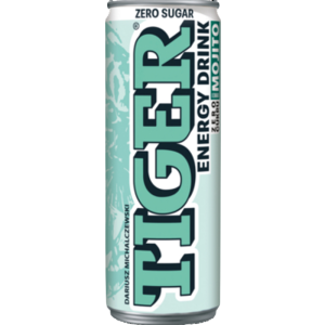 Tiger Zero Sugar o smaku Mojito gazowany napój energetyzujący 250 ml