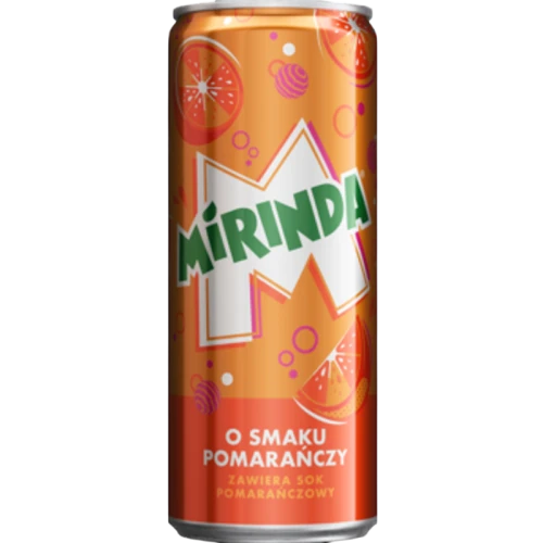 Mirinda Orange Napój gazowany o smaku pomarańczowym 330 ml aebc9fb34427c1dfa79f3afb5d2e25a6.png