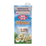 Mlekovita Mleko UHT 1,5% tłuszczu 1l