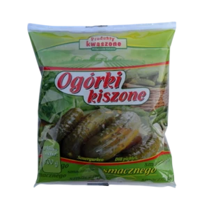 OGÓRKI KISZONE POLSKA 500G MAŁGORZATA KAŁUŻNA
