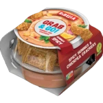 Ribella Grab & Go Hummus pikantny z krakersami z ciecierzycy 130g
