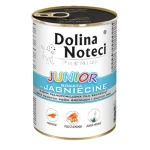 Dolina Noteci Premium Junior mokra karma dla psów jagnięcina puszka 400 g