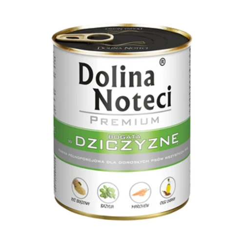 Dolina Noteci Premium Mokra karma dla psów dziczyzna puszka 800 g 1768520305562-43041-3-vg8zjh.png