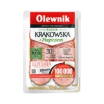 Sucha krakowska z pieprzem 80 g Olewnik