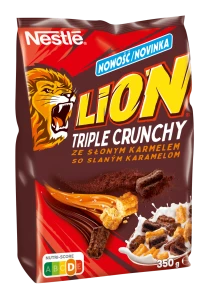 Nestle Lion Triple Crunchy 350g