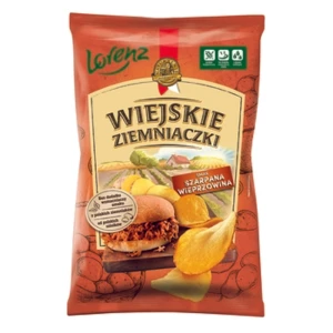 WIEJSKIE ZIEMNIACZKI Szarpana Wieprzowina 130g