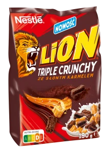 Nestle Lion Triple Crunchy 190g
