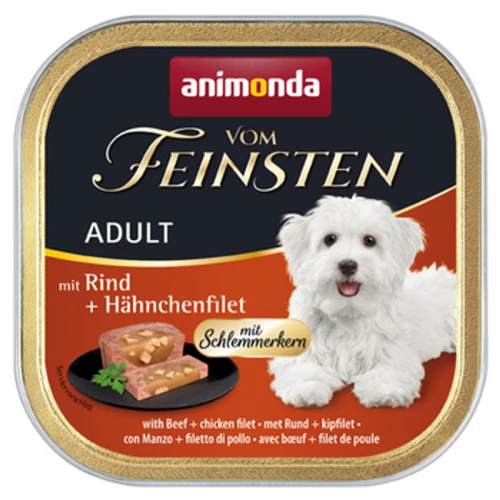 Animonda Vom Feinsten Adult wołowina i filet piersi z kurczaka 150g 1768524459855-50505-3-64cmvl.png