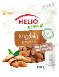 Migdały pieczone 150 g Helio natura
