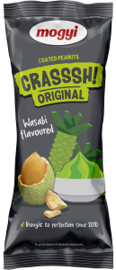 Crasssh Original - orzeszki ziemne w skorupce o smaku wasabi 60g Mogyi