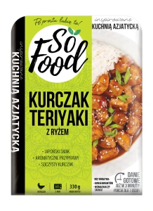 So Food Kurczak Teriyaki z ryżem 330g