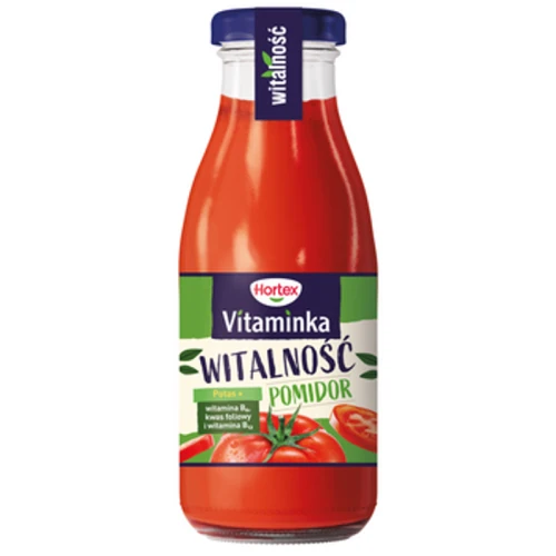 Hortex sok Vitaminka Pomidor Witalność butelka szklana 250ml 1768524747075-51109-3-o6sjga.png