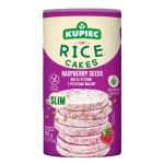 Kupiec Wafle ryżowe z suszonymi pestkami maliny 90g