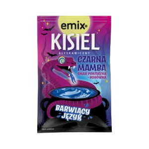 Kisiel błyskawiczny czarna mamba porzeczka-borówka emix 30g