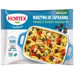 Hortex Warzywa do zapiekania penne z sosem serowym 450g