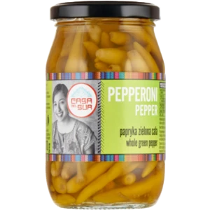 Casa del Sur papryka pepperoni zielona cała 325g
