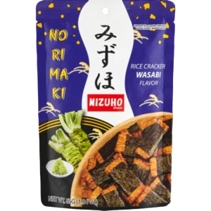 Mizuho snaki ryżowe norimaki wasabi 55g