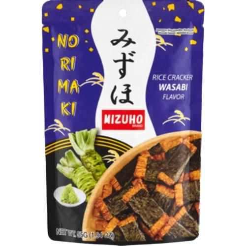 Mizuho snaki ryżowe norimaki wasabi 55g 0b4223a4c702057fc818a9e83b3b5363.png