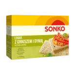 Sonko. Lekkie z orkiszem i dynią. Pieczywo chrupkie 170 g.