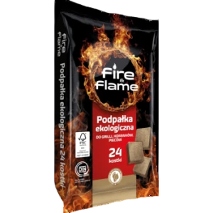 Podpałka ekologiczna 24 kostki 200g Fire&Flame