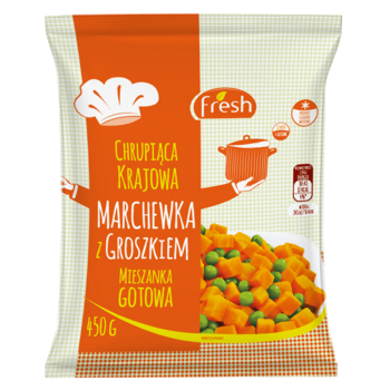 Fresh chrupiąca krajowa marchewka z groszkiem mieszanka gotowa 450 g 801240_0_1746750763725-Photoroom.png