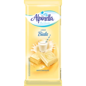 Alpinella Czekolada Biała 90 g