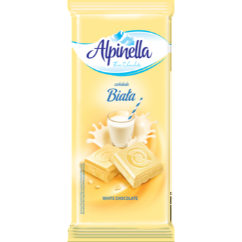 Alpinella Czekolada Biała 90 g Alpinella-Czekolada-Biala-90G.png
