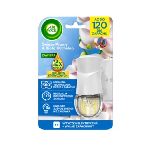Air Wick Elektryczny odświeżacz powietrza Świeże Pranie i Biała Orchidea Komplet 19 ml 1775823111945-5ltvbl.png