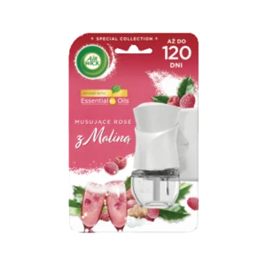 Air Wick Elektryczny Musujące Rose z Maliną/ Sparkling Rose and Raspberry 19 ml Komplet