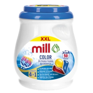 MILL professional kapsułki do prania color 50szt.