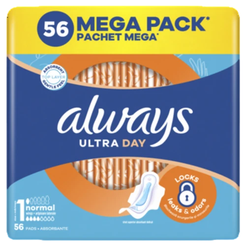 Always Ultra Day Normal Podpaski Ze skrzydełkami 56 szt. 1775823187869-i655vg.png
