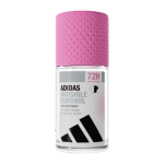 adidas Invisible Control antyperspirant w kulce dla kobiet bez żóltych plam i białych śladów, 50 ml
