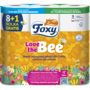 Papier toaletowy Foxy Love The Bee 8+1