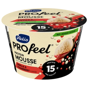 Valio PROfeel proteinowy mus 150g wanilia i truskawka