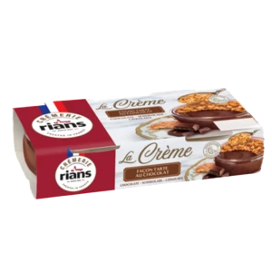 La Creme Rians Deser czekoladowy z ciasteczkami 2x93,5g