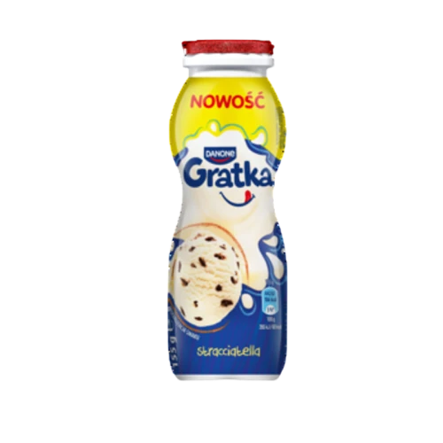 Danone Gratka Jogurt do picia o smaku stracciatella 155 g be17db0cfc418a5ed3e04686a417d458.png