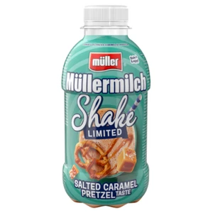 Napój mleczny Müllermilch Shake o smaku Słony Karmel Precel 400g