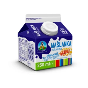 Maślanka naturalna MINI 250ml Łowicz