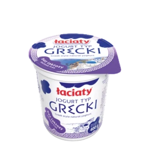 Jogurt grecki Łaciaty naturalny bez laktozy 400g