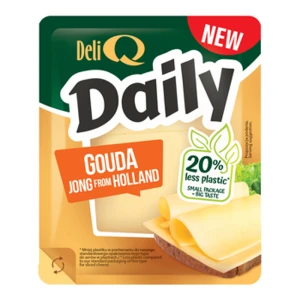 DELI Q DAILY Holenderska Gouda plastry 100g