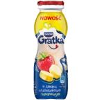 Danone Gratka Jogurt do picia o smaku truskawkowo-bananowym 155g